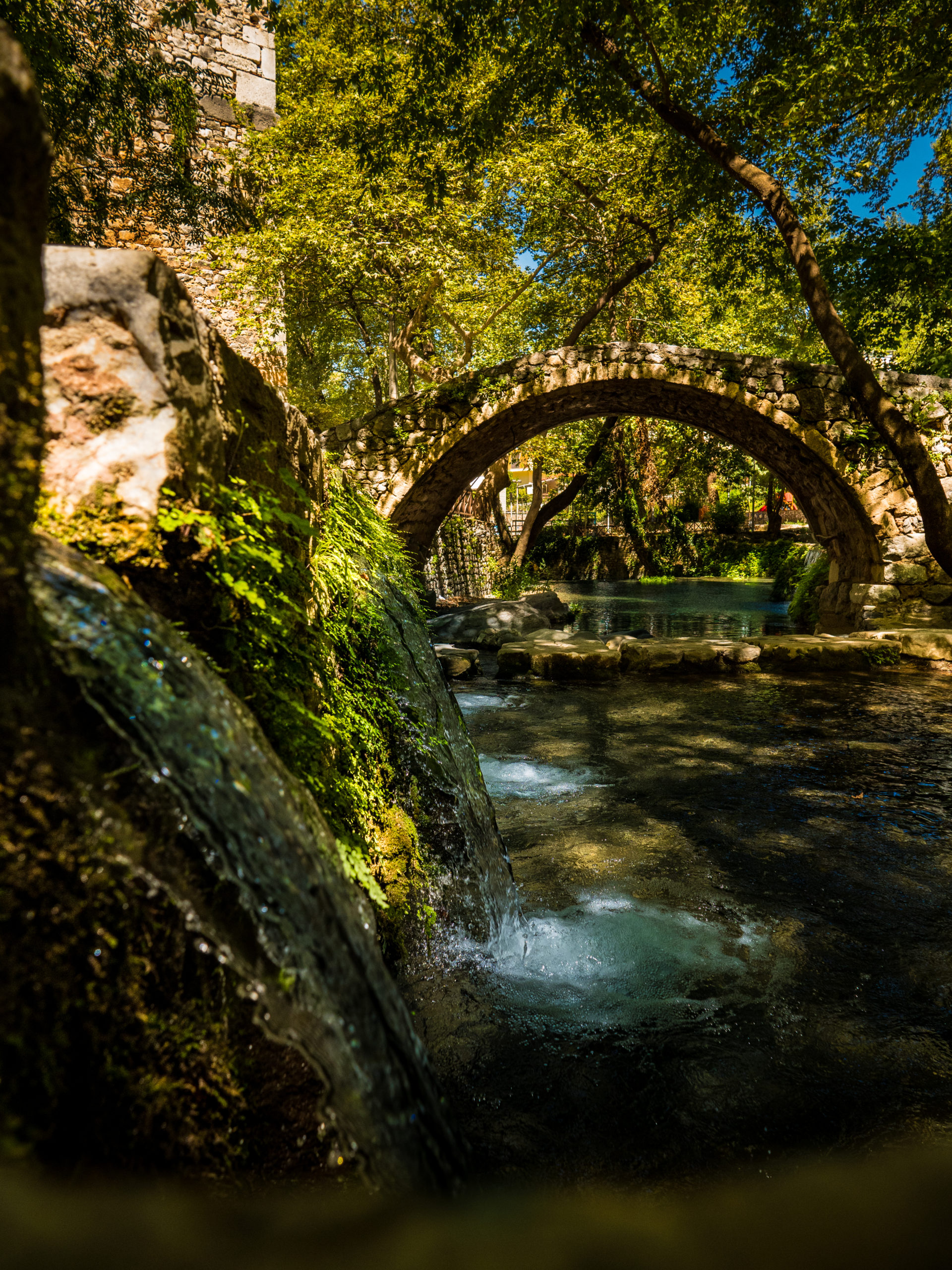 Sur la route de Delphes en grèce