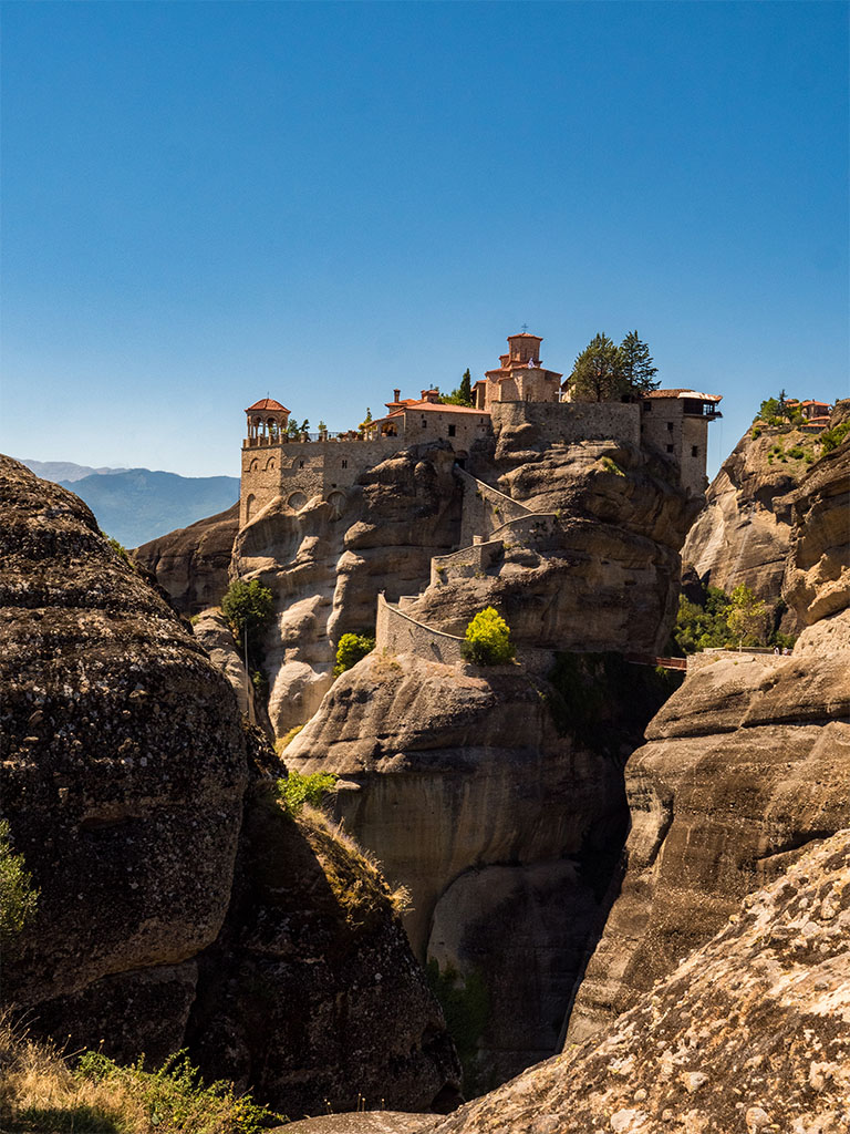 Les météores en grèce
