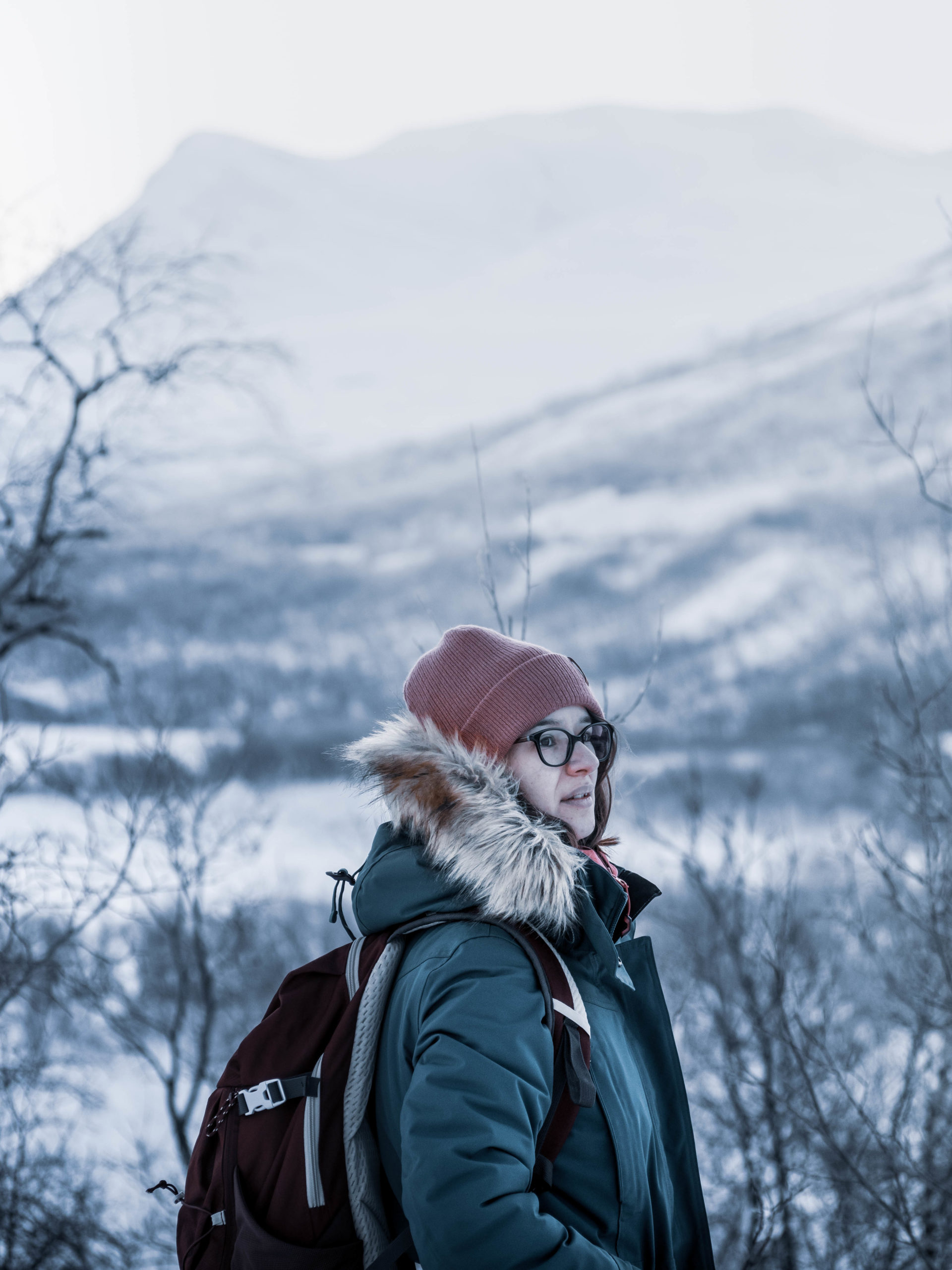 Le parc nationale d'Abisko est une petite merveille surtout en hiver