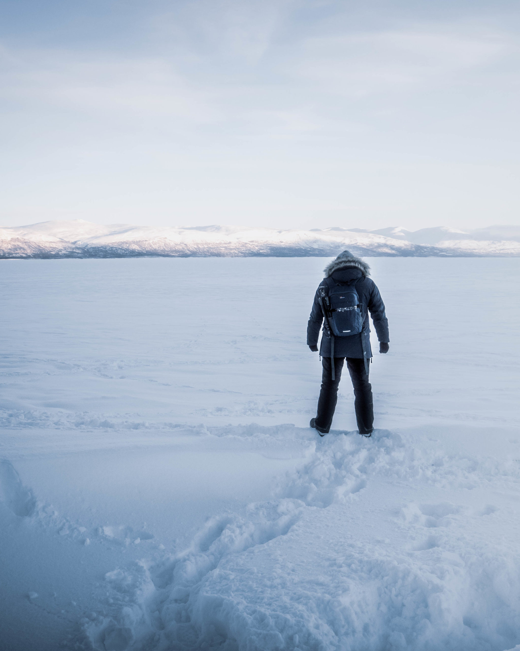 Les fjord gelés d'abisko
