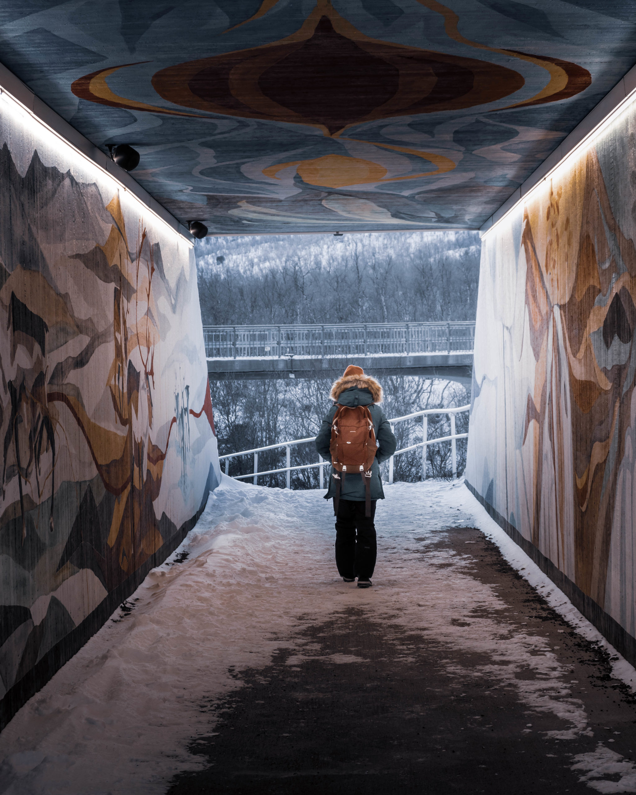 Le tunnel d'abisko