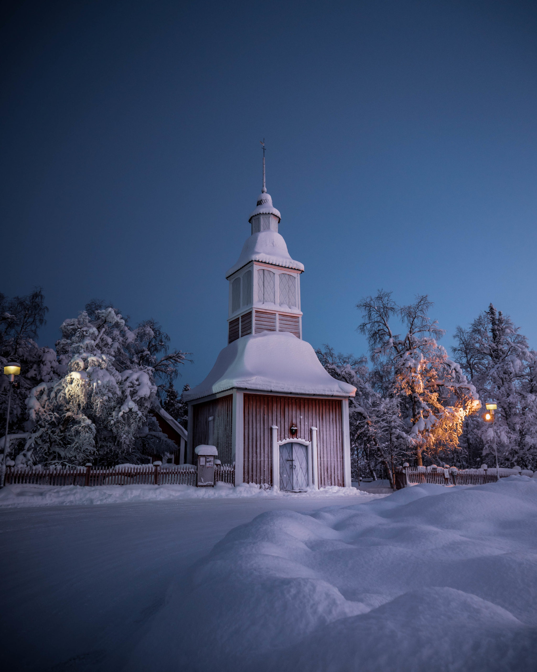 La chapelle de Jukkasjärvi