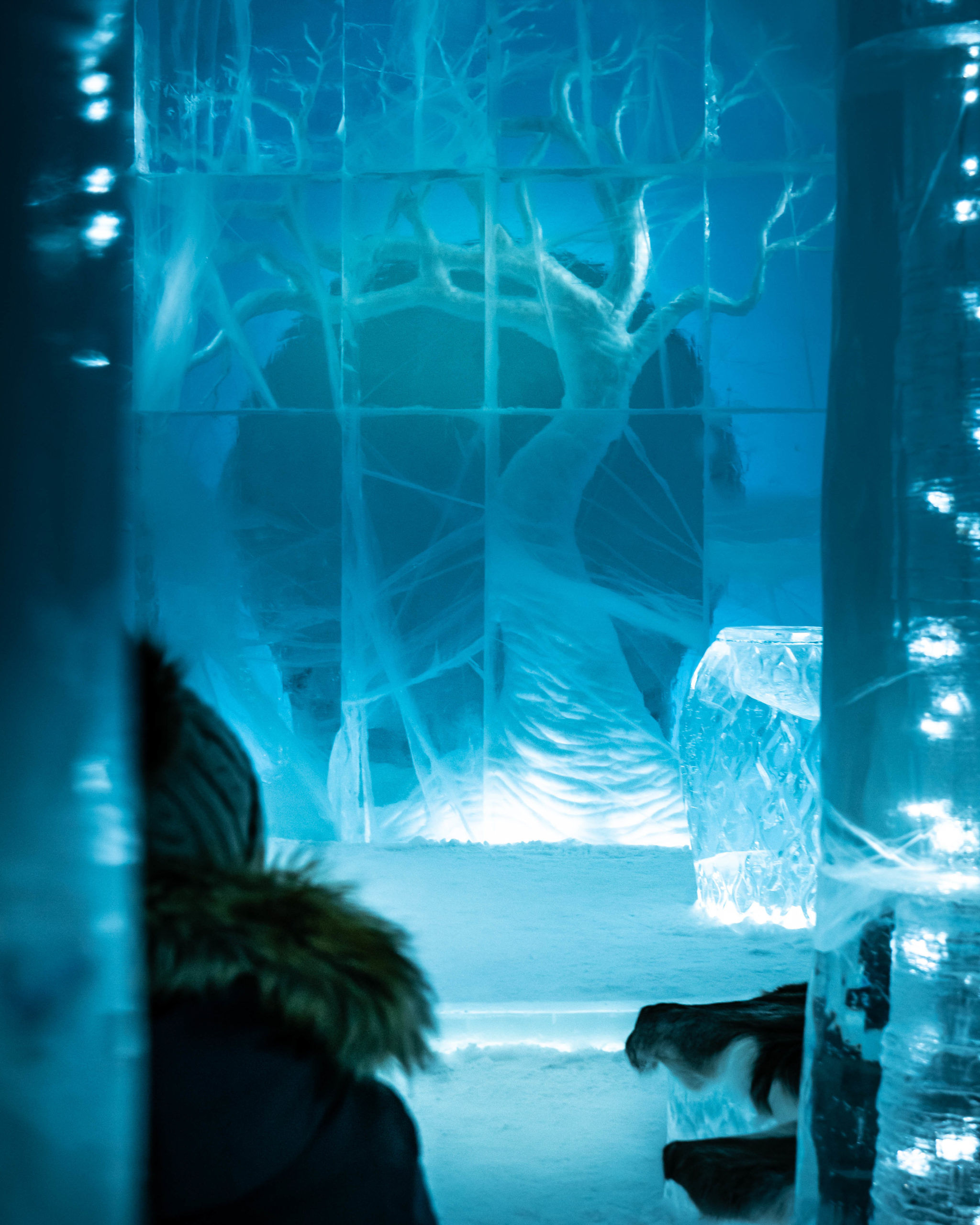 La chapelle de l'Hötel de glace