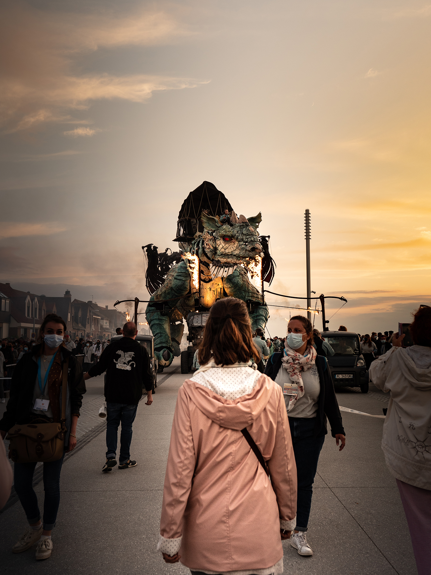 faire face au dragon de calais