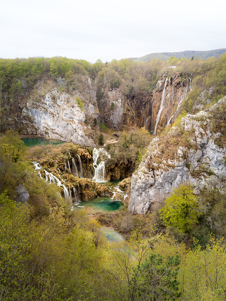 La plus haute cascade de Plitvice