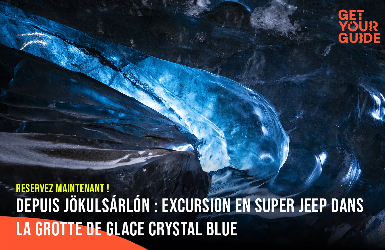 Visite de grotte de glace en Islande une activité phare du pays