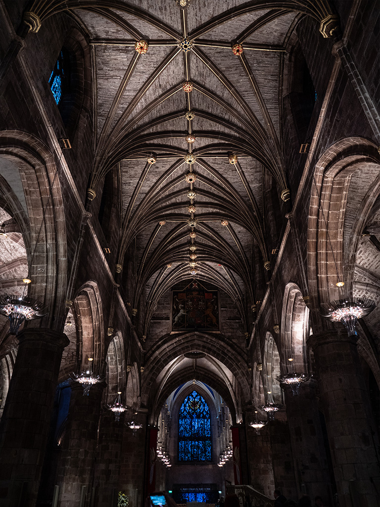 Cathédrale saint gille à Édimbourg