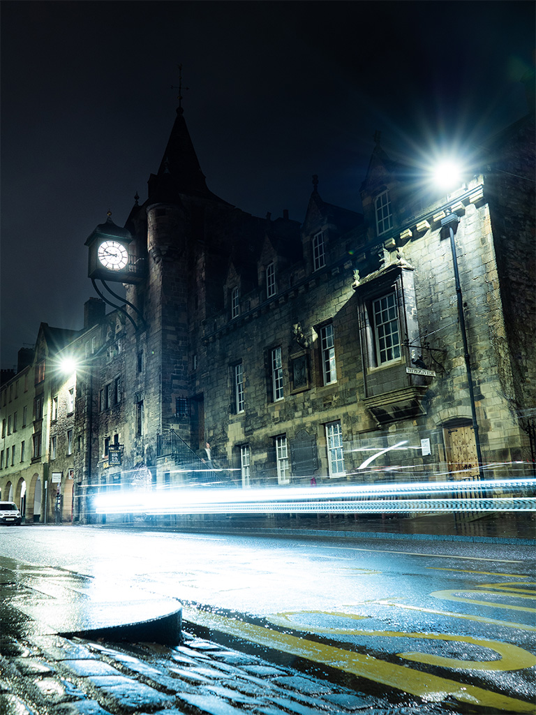 Edimbourg by night, Cannongate