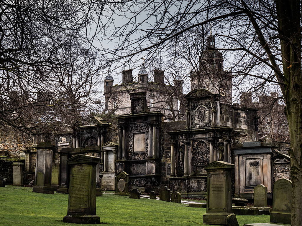 Greyfriars Kirkyard Activité à Édimbourg