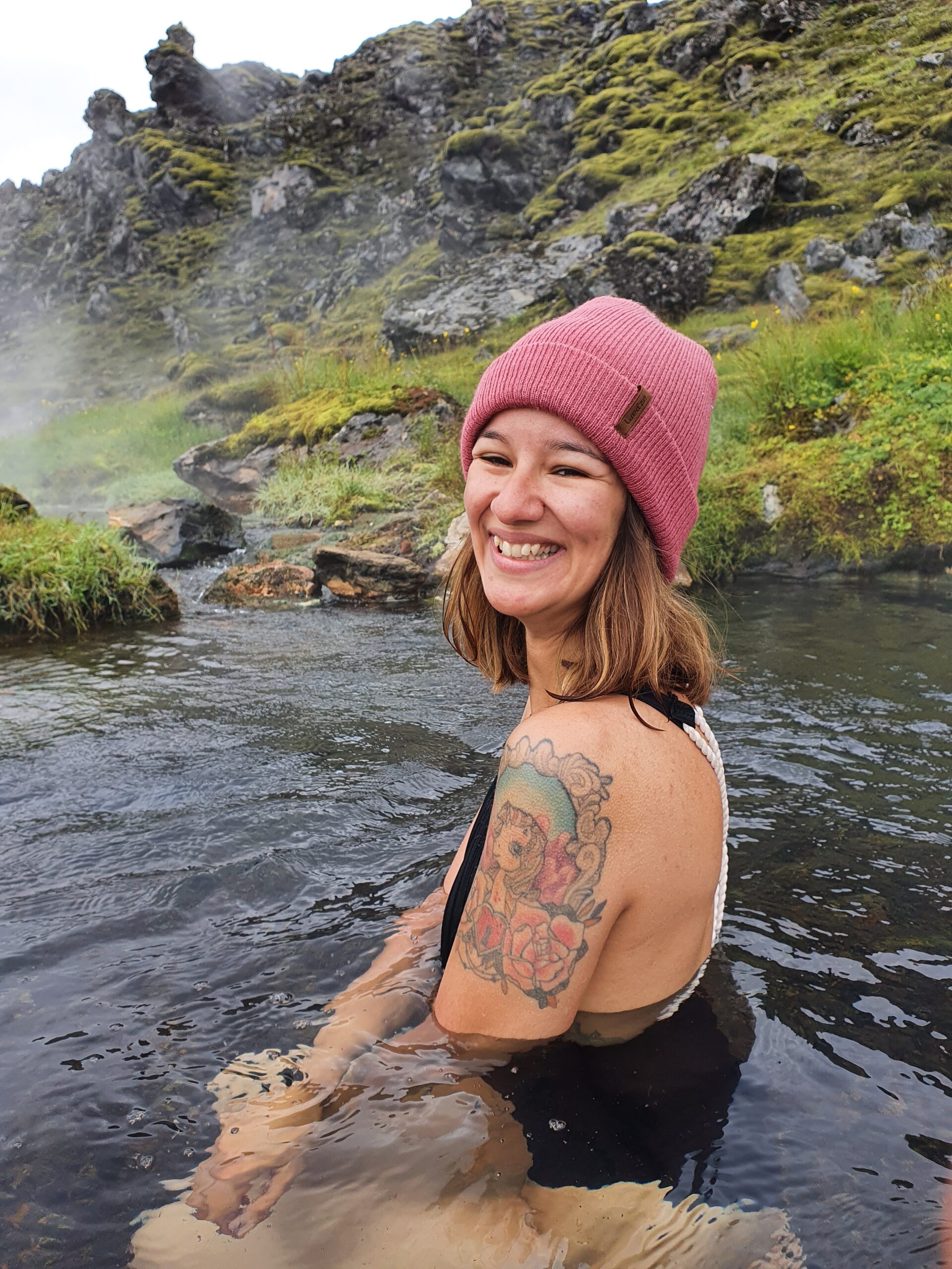 Le hot spring du landmannalaugar