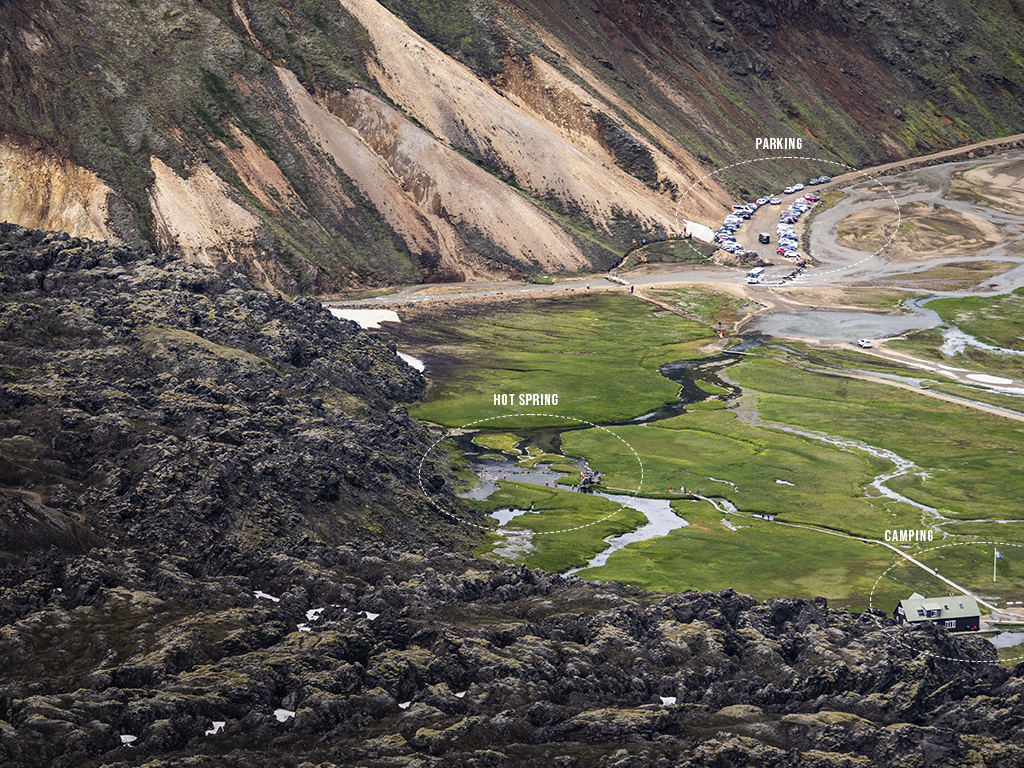 Landmannalaugar hot spring