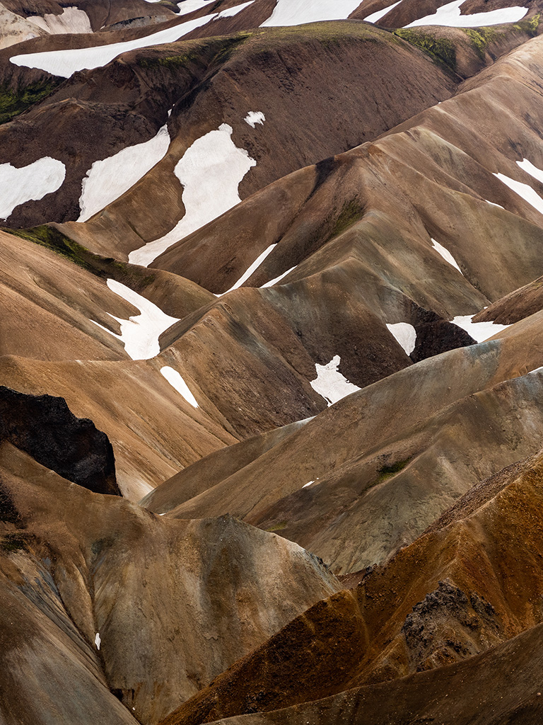 Les couleurs du landmannalaugar