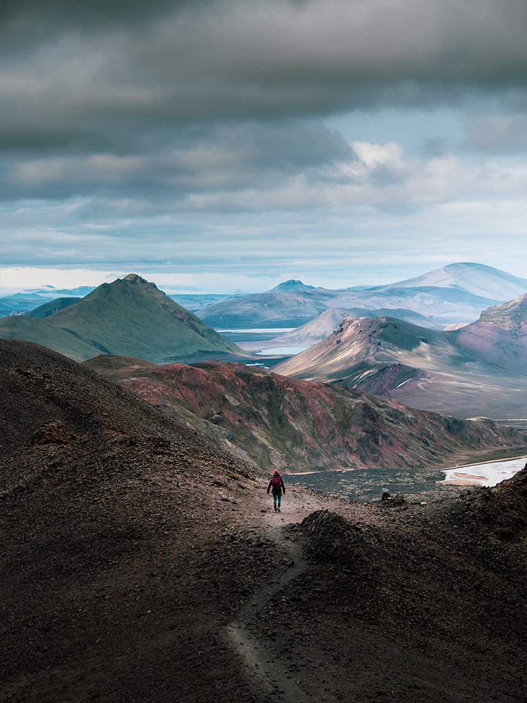Les plus belles randonnées d'islande dans le landmannalaugar