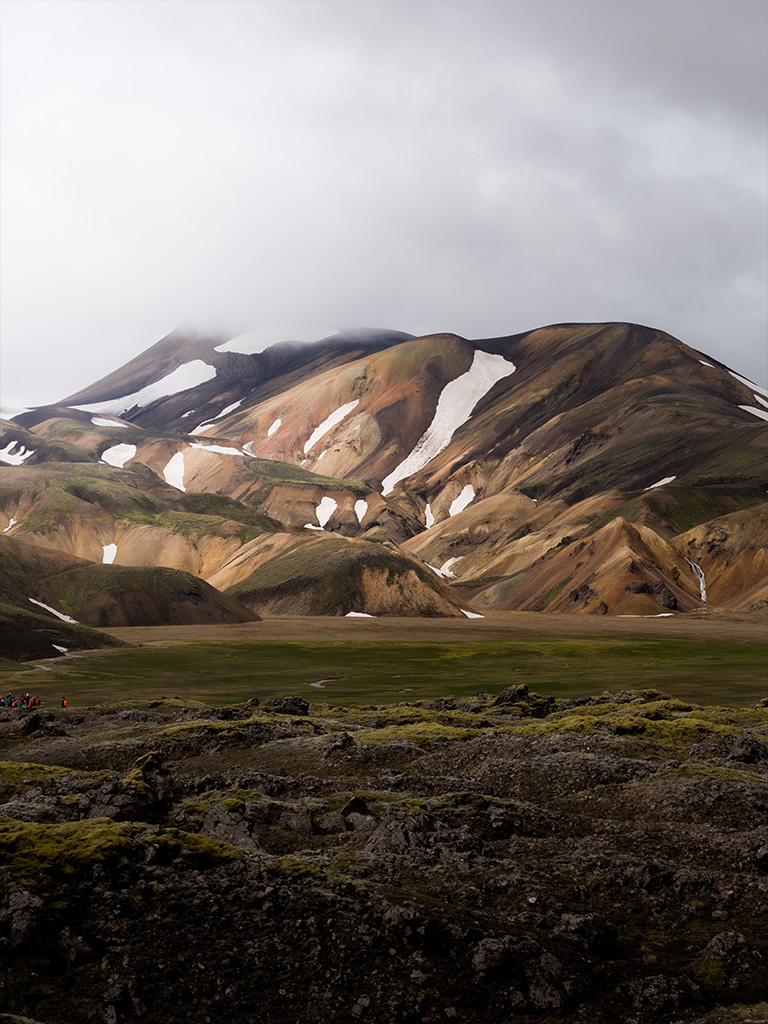 Les couleurs du landmannalaugar