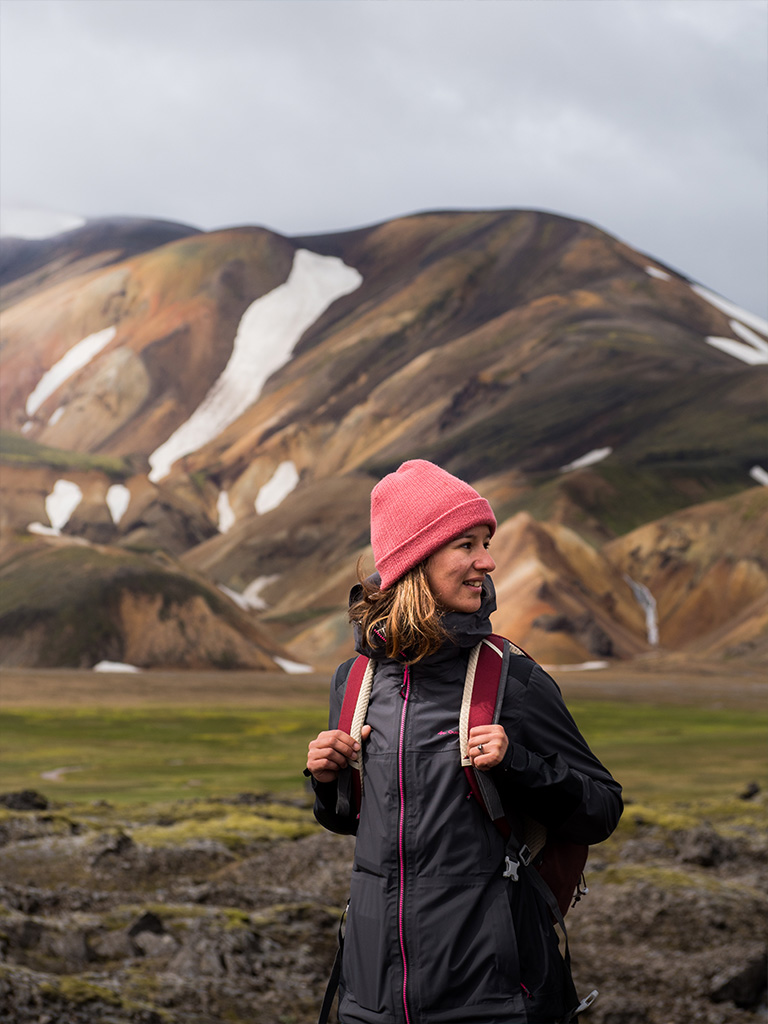 Randonner au landmannalaugar