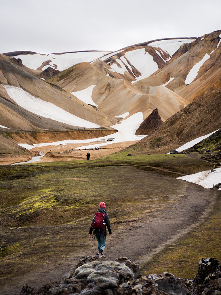 Randonnée du landmannalaugar