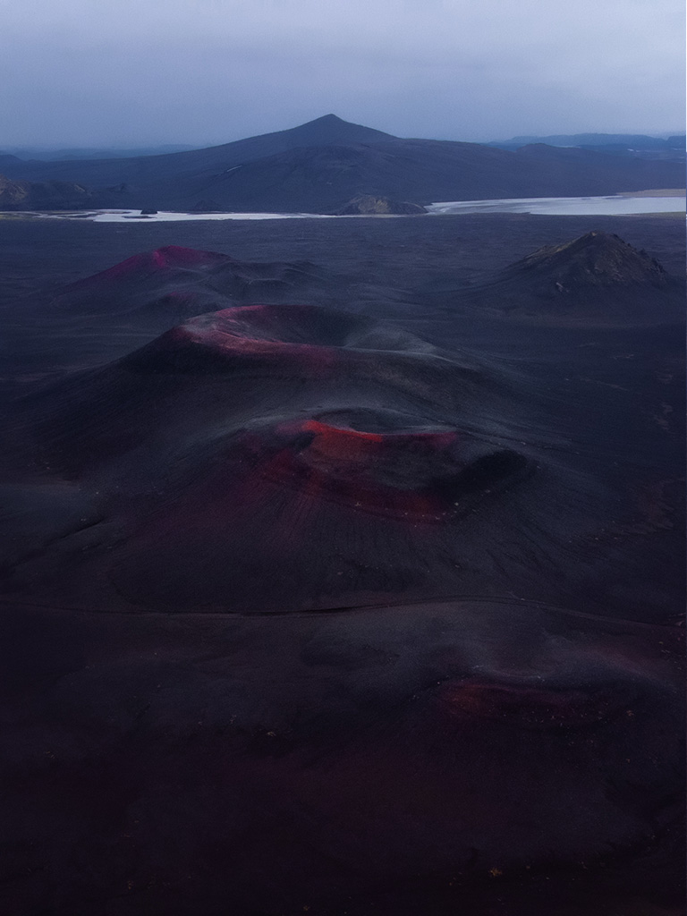 La route F208 pour le landmannalaugar