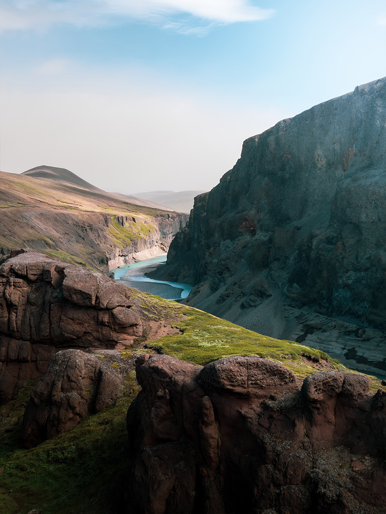 Les hautes terre en islande