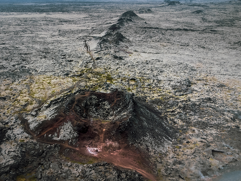 Edlvörp situé dans la péninsule de Reykjanes et un joyau caché en Islande