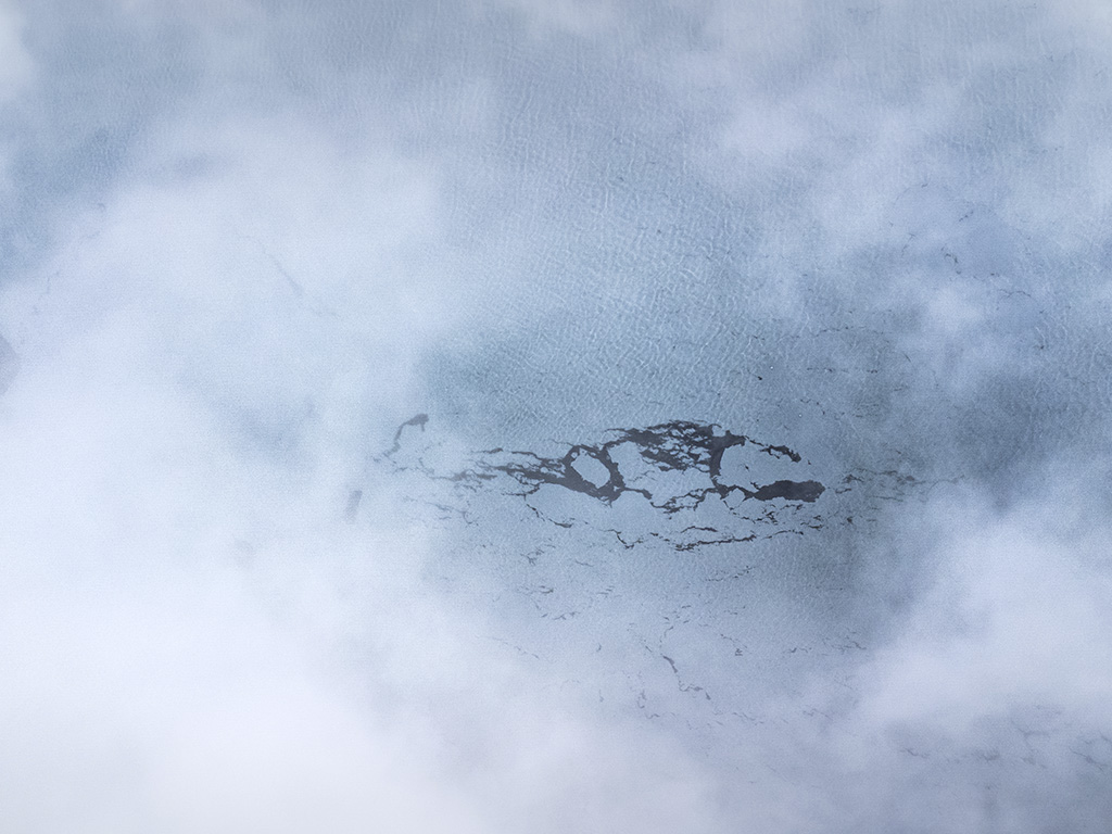 Engjahver la mare d'acide dans la péninsul ede reykjanes