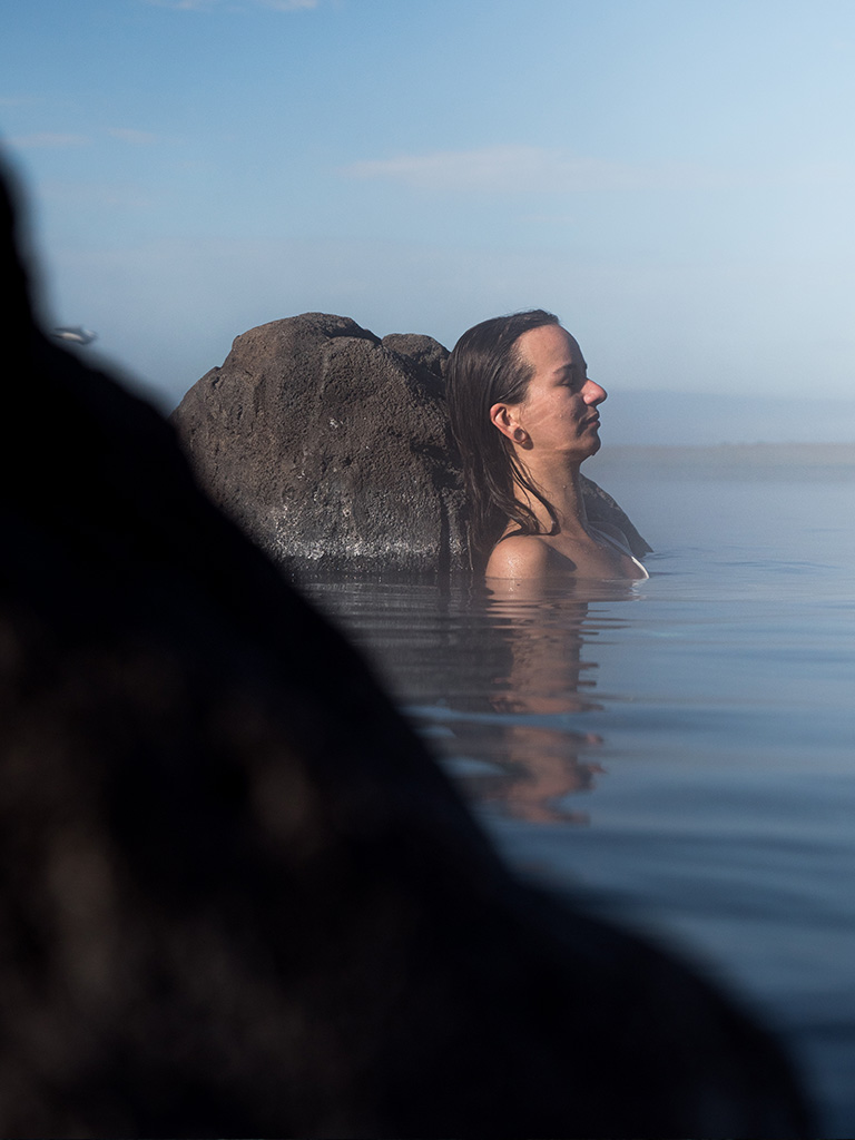 Le repos au sky lagoon