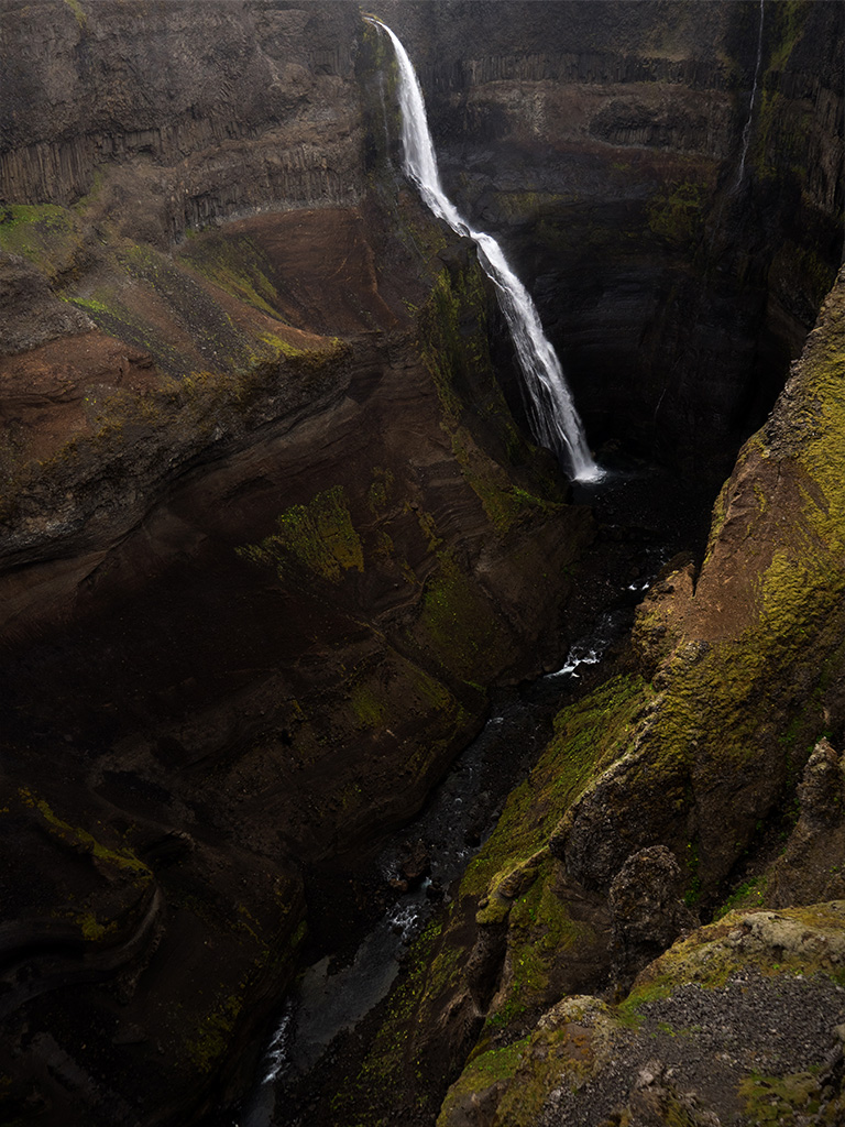 La cascade de Granni en islande