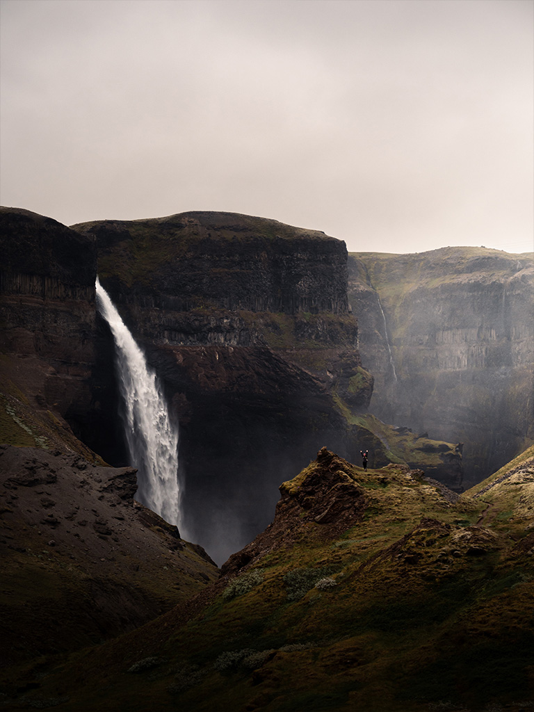 La cascade Haifoss