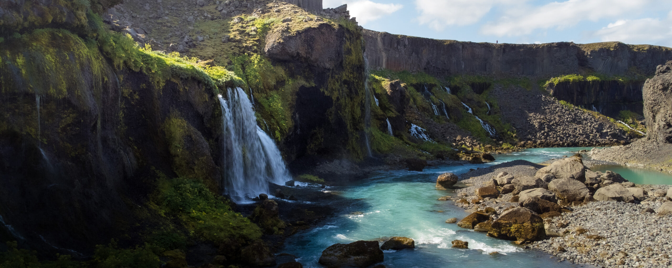 The valley of tears située en islande