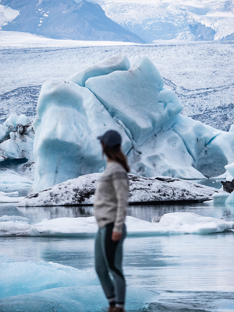Iceberg à Jokulsarlon
