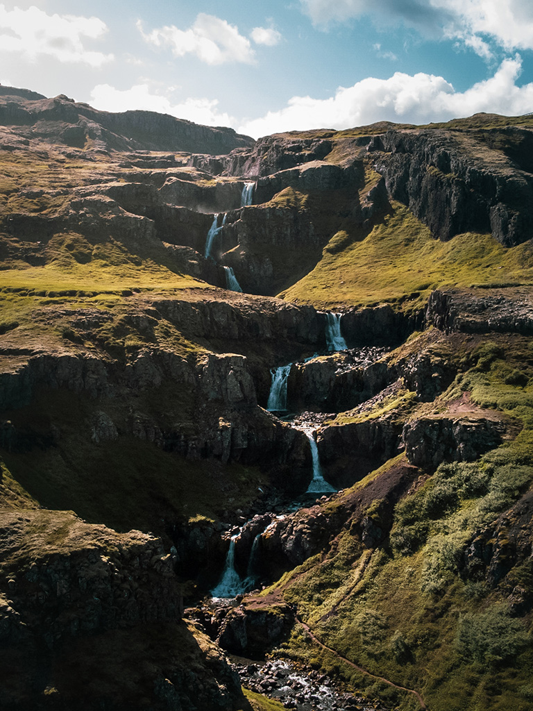 Les fjords de l'EST