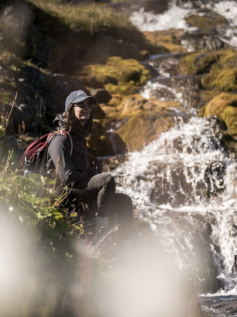 randonner dans la réserve de Hornstrandir