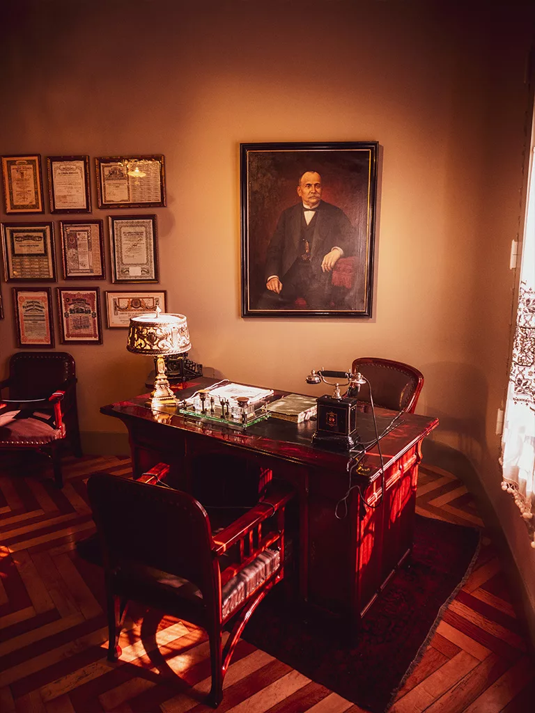 Visite du bureau de gaudi dans la Pédrera