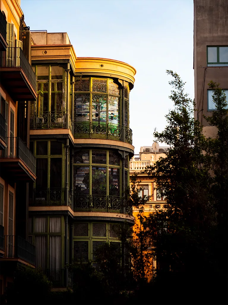 L’extérieur de la casa Batllo de Barcelone
