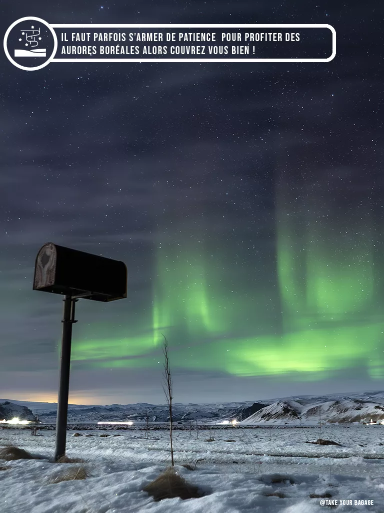 Bien s'équiper pour profiter es aurores boréales en Islande