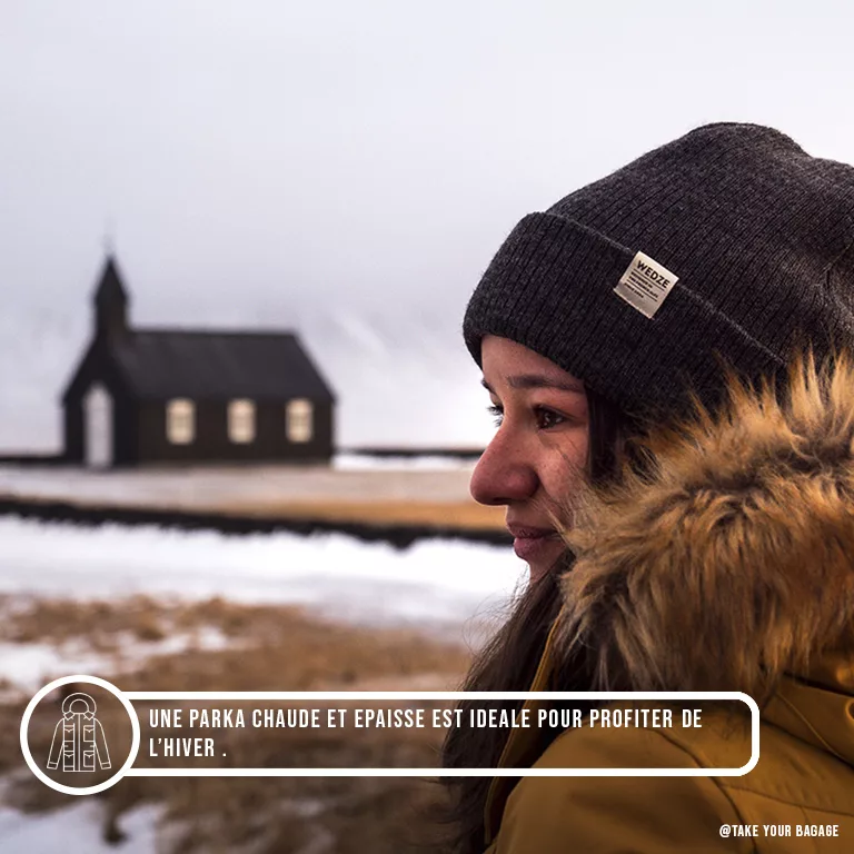 La meilleure parka pour voyager en Islande l'Hiver