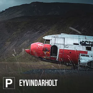 Le parking de la deuxième épave du DC-30