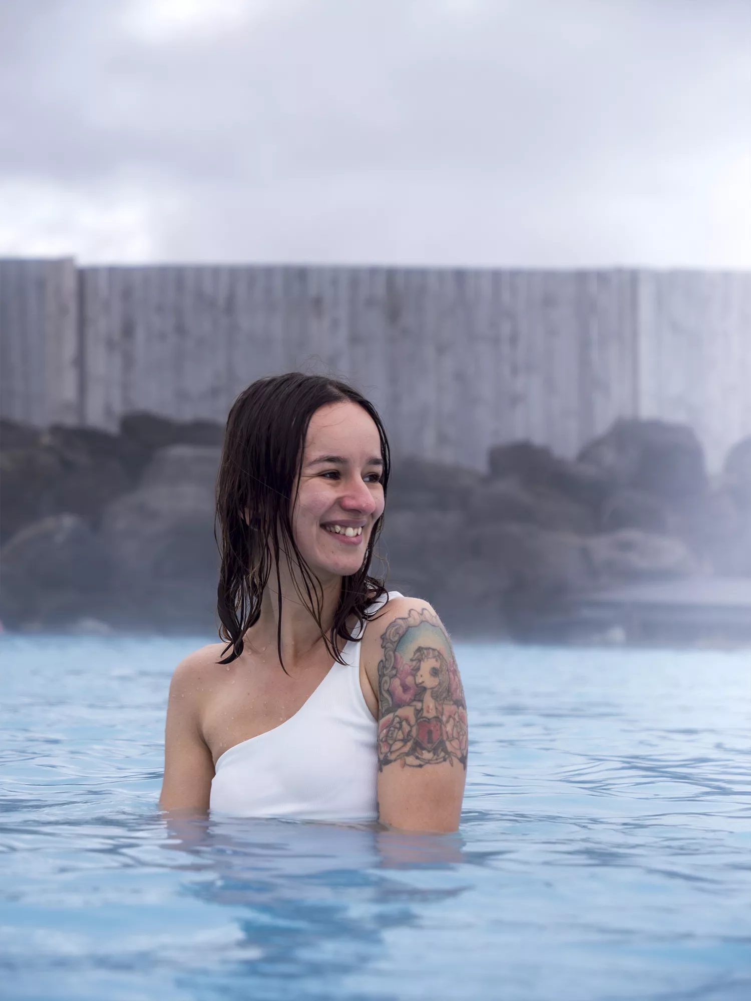 Les bains de Myvatn dans le nord de l'Islande